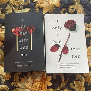 Laura Nowlin Book Pair If He had been With Me